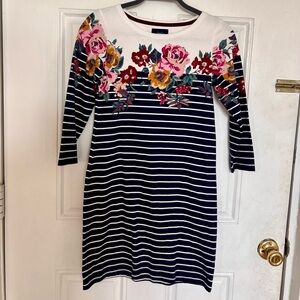 Joules | Floral Stripe Dress